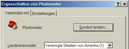 photometer connect using: picture