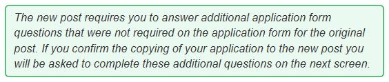 If the applicant chooses to confirm the copy request, they will be required to agree to a mandatory declaration (see image below).