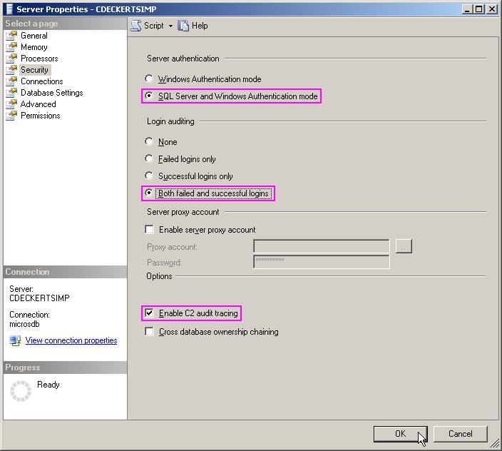 Microsoft SQL Server 3. Follow the steps outlined below. a.