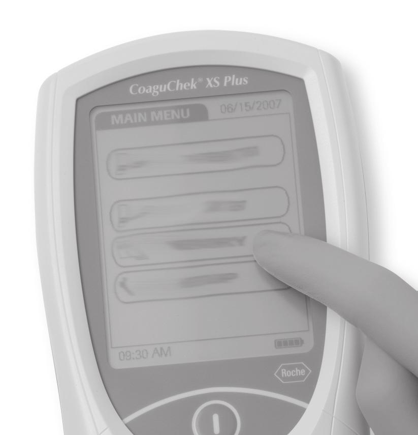 Review Results Review Results The CoaguChek XS Plus meter can save 1000 patient test results as well as 500 liquid quality control tests to memory, together with respective time and date.