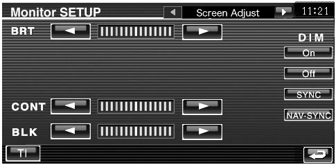 Setup Menu Clock Setup You can adjust the clock time. Display the Clock Setup screen Touch in the "Setup Menu" screen (page 58).