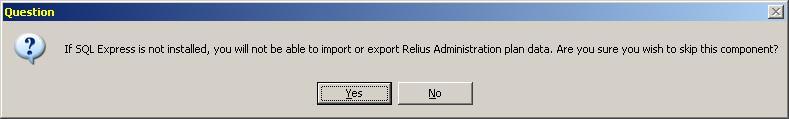 4 Installing SQL Server Express 2005 Most existing Relius Administration systems will have SQL Server Express 2005 already installed.