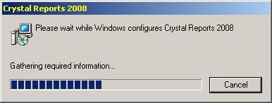 5.2 Crystal Reports can take several minutes. Do not interrupt the process. The status screen can sometimes appear in the background.