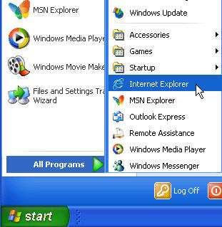 Getting to Know the Start Menu Accessing the Most Frequently Used Programs The most frequently used programs are automatically displayed at the beginning of the Start menu.