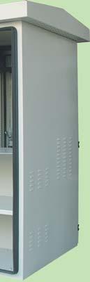 environment. Litech TSM Outdoor Cabinet are designed to accomodate telecommunications equipment.