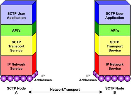 SCTP Multi-Homing Multiple IP addresses per Host One
