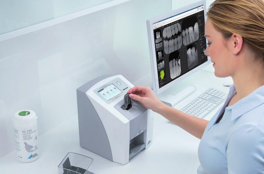 Compact form, image quality without compromise A new standard for image plate scanners The compact VistaScan Mini View impresses users with its tried-andtrusted technology and the excellent image