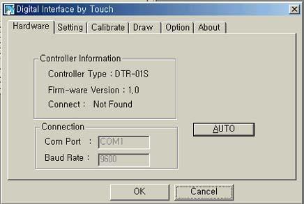 Chapter 2. How to use DigiTouch 1. Hardware Tab Controller type Firmware version Connect It shows the Digitech systems controller type.
