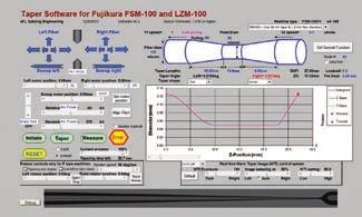 LZM-100 2 mm to 125 μm Splice LZM -100 The LZM-100 LAZERMaster is a glass processing and splicing system that uses a CO 2 laser heat source to perform splicing, adiabatic tapering (to create MFAs or
