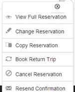 With your PNR active, launch CESDirect and select Manage Reservations.