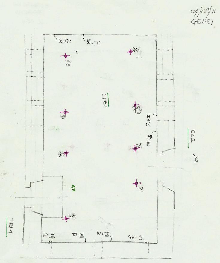 DATA ACQUISITION Sketches -Outline of the area, rooms sketches,.