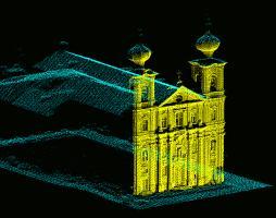LIDAR AND TLS DATA INTEGRATION scanning georeferencing aligned data 3D object aerial