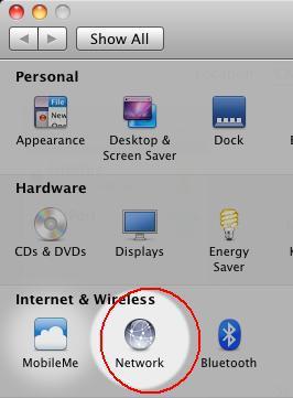 SAFARI Open System Preferences, in System Preferences select Network Now you need to create a new Location.