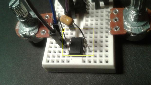 Step 4: Wiring Chip B Chip B is wired next.
