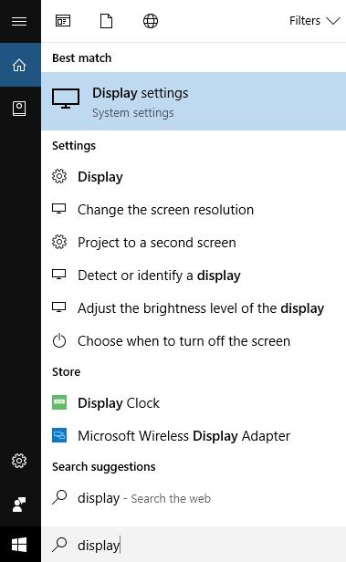 Tip 7 Search for Settings Use the Taskbar Search box to search for