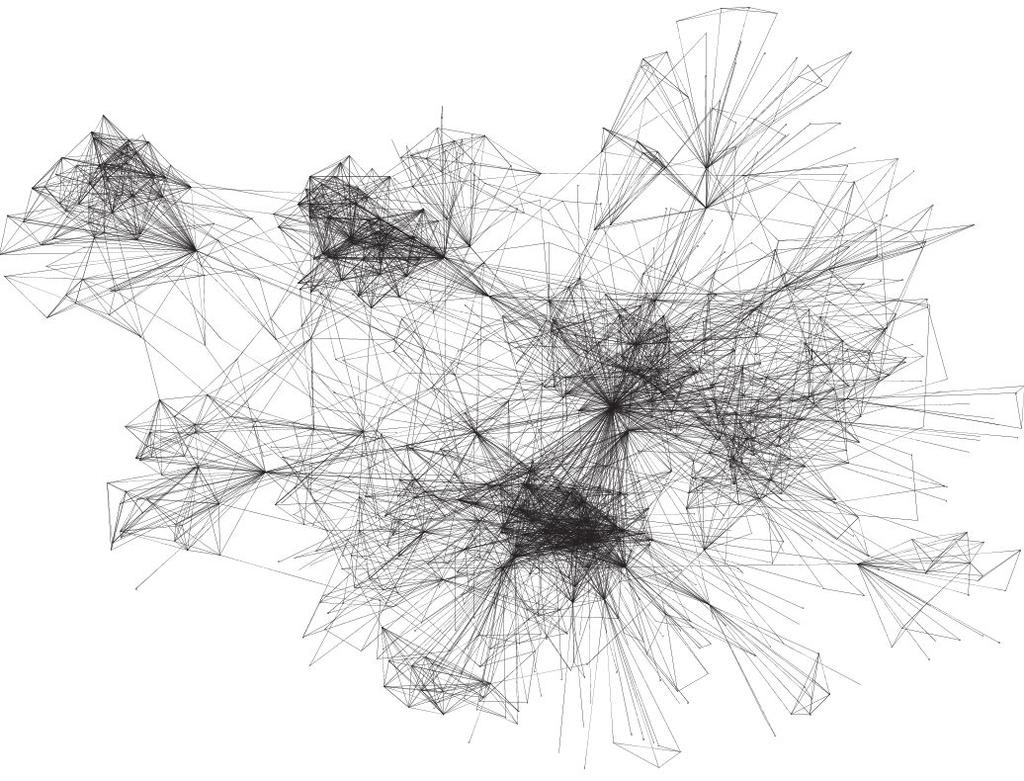 Diffusion in Networks 2.2. Measures of Nodes Importance In Fig. 3, there is an example of real social network. Nodes represent individuals and link social interactions. Fig. 5.