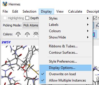 4 Setting Your Display Setting the Colour of Your Background You can switch between the default black background and an alternative colour by clicking: 1.