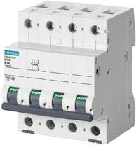 Main switch characteristics The 5SL miniature circuit breakers can be used as main switches for the disconnection or isolation of plants.