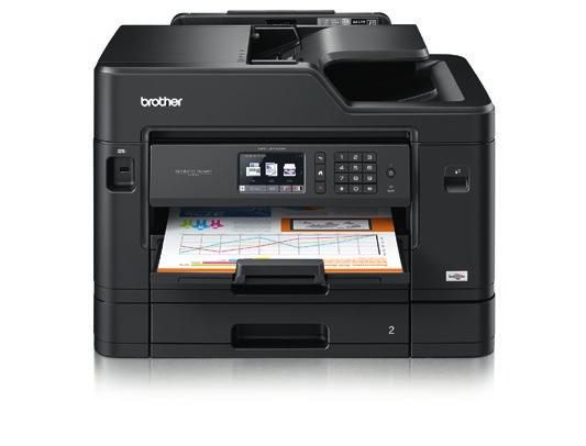 MULTIFUNCTION RANGE THE A4 ALL-IN-ONE THAT YOU CAN RELY ON PRINT UP TO A3 MFC-J5730DW Enjoy greater workflow capability with advanced paper handling and automatic 2-sided print, copy, scan, fax.
