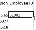 The management has suggested the following changes, which you want to implement in the worksheet. 1. Add the IDs of all the employees. 2.