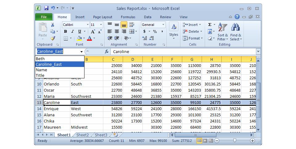 Topic B Find and Replace Data You edited the data in a worksheet. When you have a worksheet with a large volume of data, it would be difficult for you to identify and update only specific values.