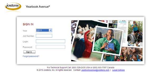 IF YOUR SCHOOL IS NEW TO JOSTENS, you will receive your Yearbook Avenue login information in an email from Jostens.