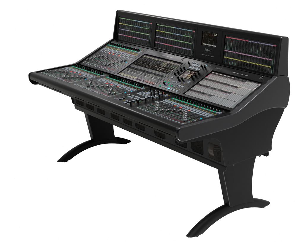System T is a truly new broadcast audio production environment bringing I/O, routing, innovative control, and audio processing together in a flexible, fully networked, large-scale system.
