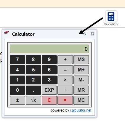 icon for help in using any of the Student Tools. 2. A Note icon displays to the right of the test item number. 3.