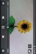 To play videos Open a Gallery album then tap a video. The video plays in the orientation you recorded it in. Tap here to lock the screen.