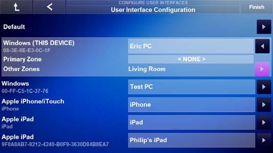 Interfaces 7-13 8. The System Configuration Wizard main page appears. Exit the Configuration Wizard by selecting the Niles Logo and verify each user interface has the correct zones assigned.