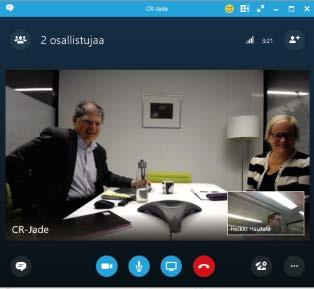 Using Skype for Business with Telia's visual service