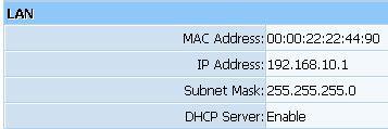 IP Address: The IP address you obtained after connect to the Internet, if you haven t connected to the Internet yet, this field is 0.