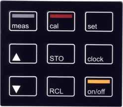 12 Overview of the Portavo 904(X) PH Keypad The keys of the membrane keypad have a noticeable pressure point.