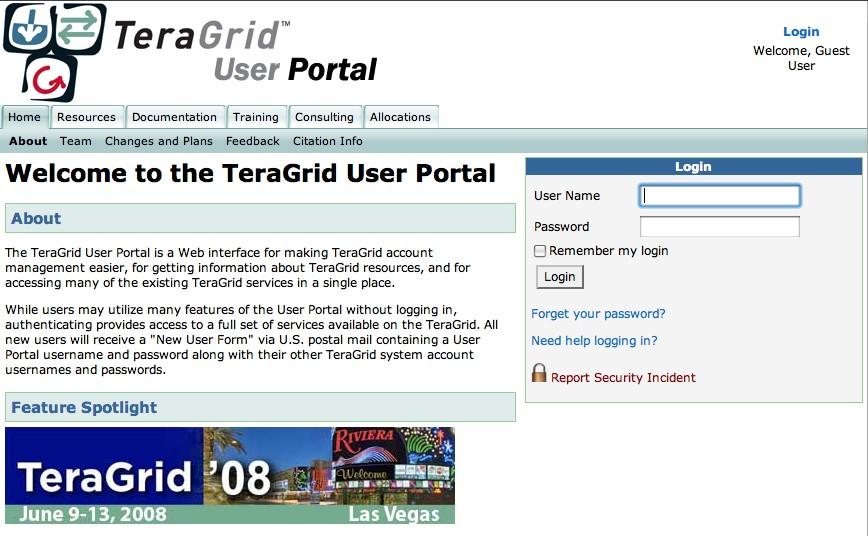 User Portal One stop