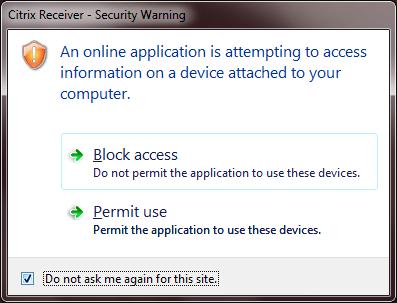 8. If security warnings appear, click permit use/access. 9.