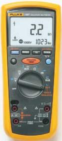 Whether you work on motors, generators, cables, or switch-gear, the Fluke 1587/1577 Insulation Multimeters are ideally suited to help you with your tasks.