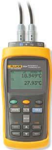 1523 and 1524 Reference Thermometers Fluke 1524 Fluke 1523 New A new standard in accuracy and versatility. Measure, graph and record three sensor types with one tool.