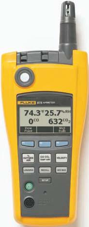 975 AirMeter Combined inspection tool for complete air quality inspections The Fluke 975 AirMeter combines five air monitoring tools into one, rugged and easy-to-use handheld tool.