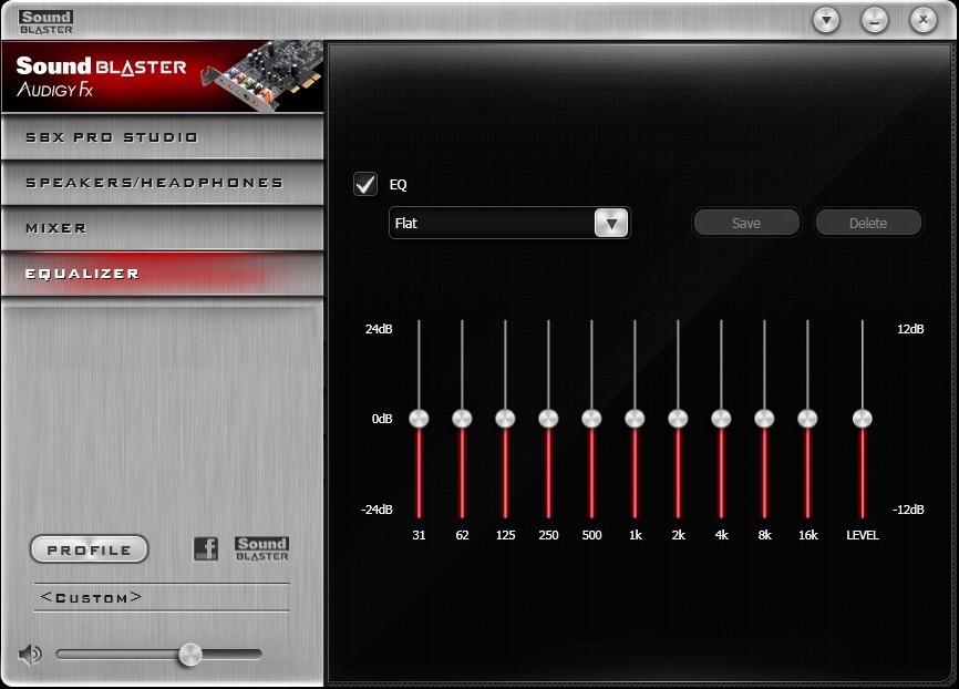 Equalizer Settings 1. EQ presets Select an equalizer preset to apply to your audio. 2. EQ sliders Adjust the equalizer settings.