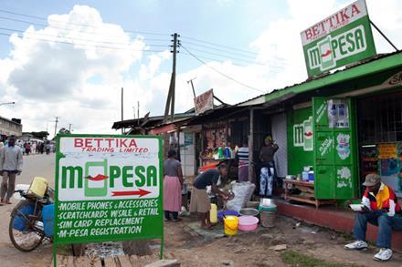 To give you a better idea of the economics of mobile money let s look at how M-PESA works in Kenya (non-bank led model).