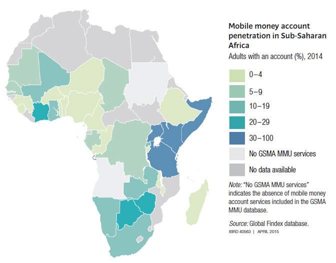 Mobile insurance services are also beginning to rise in sub-saharan Africa, usually in partnerships between special insurance providers and MNOs.