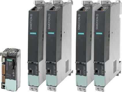 Overview of SIMOTION D Overview SIMOTION D Control Units: D410-2, D4x5-2 (4 performance classes) SIMOTION D is the compact, drive-based version of SIMOTION based on the SINAMICS S120 drives family.
