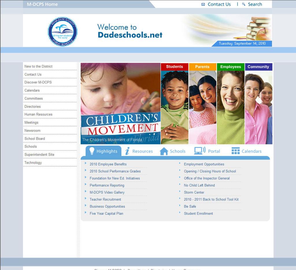 Introduction Parents and guardians of Miami-Dade County Public School (M-DCPS) students are encouraged to open a Parent Portal account.