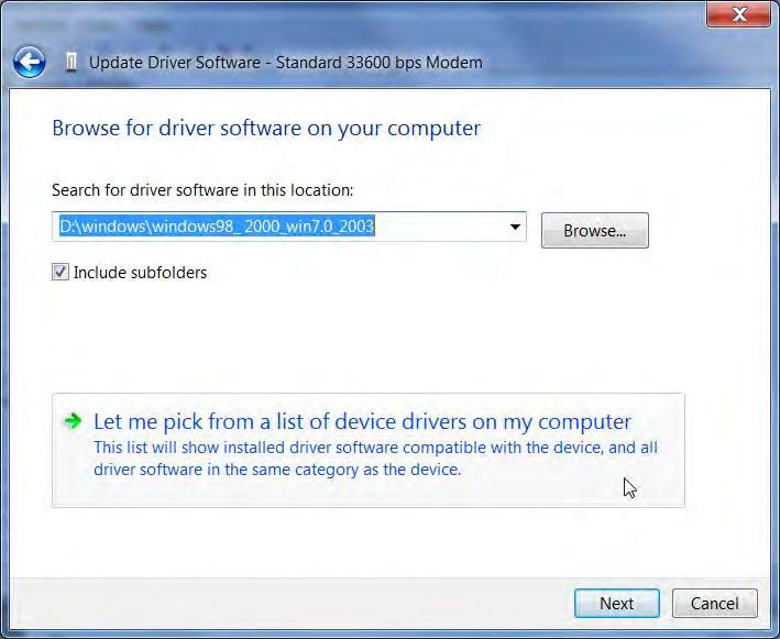 Driver Software Browse 20.