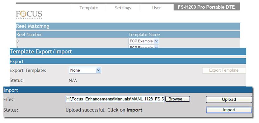 Metadata 19. Close the still open Add Metadata Window. The template is now ready for use. Importing FS-H200 Pro Templates 5 6 3 2 This function is not available for PDA devices.