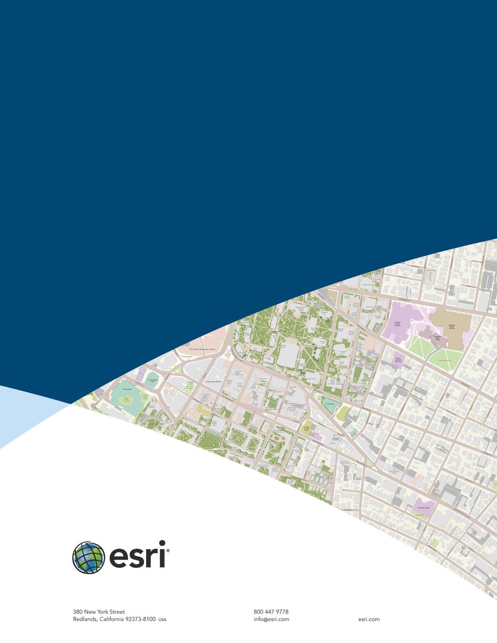 Esri Support for Geospatial Standards: Open Geospatial Consortium (OGC) International