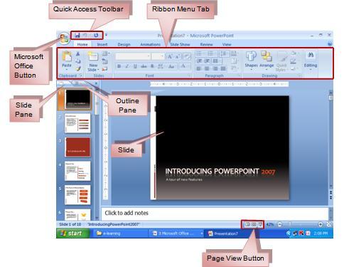 4 THE PNP BASIC COMPUTER ESSENTIALS e-learning (MS Powerpoint 2007) Chapter 1: Getting Started