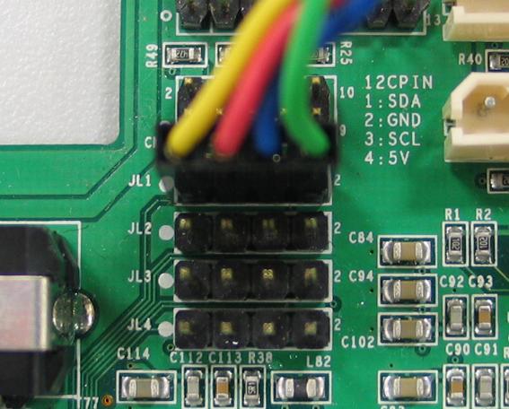 connector Correspond to CD4 mini-sas connector HDD Failure Signal Cable Connection