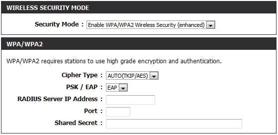 Section 4 - Security It is recommended to enable encryption on your wireless router before your wireless network adapters. Please establish wireless connectivity before enabling encryption.