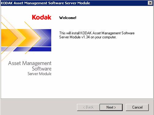 Installing the server software 1. Go to the Kodak website: www.kodakalaris.
